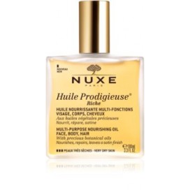 Huile Prodigieuse Riche Aceite Pieles Secas Nuxe 100 ml