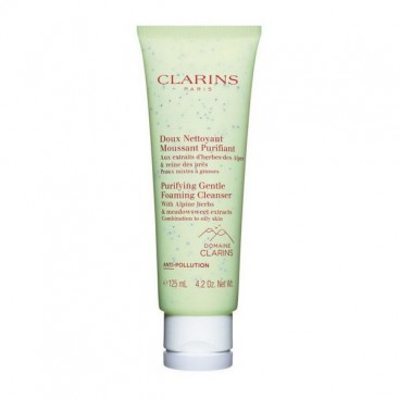 Espuma Limpiadora Facial Purificante con Extracto Hierbas de los Alpes Clarins 125 ml