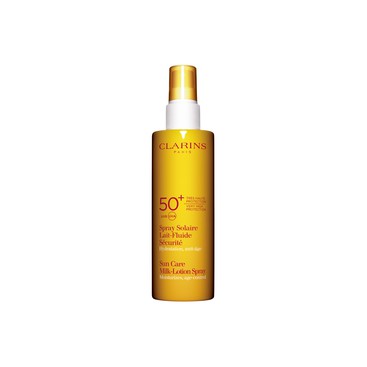 Spray Solar Leche-Fluido Seguridad UVA/UVB 50+ Clarins 150ml