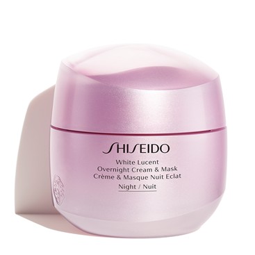 White Lucent Overnight Crema & Mask Shiseido 75 ml
